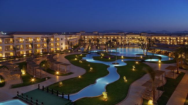 Hotel Jaz Bluemarine Hurghada Exterior foto